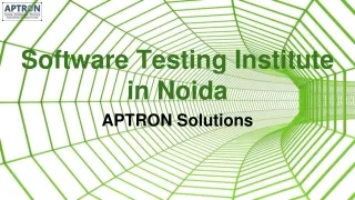 Software Testing Institute in Noida