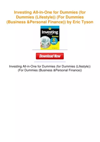 Investing All-in-One for Dummies (for Dummies (Lifestyle)) (For Dummies