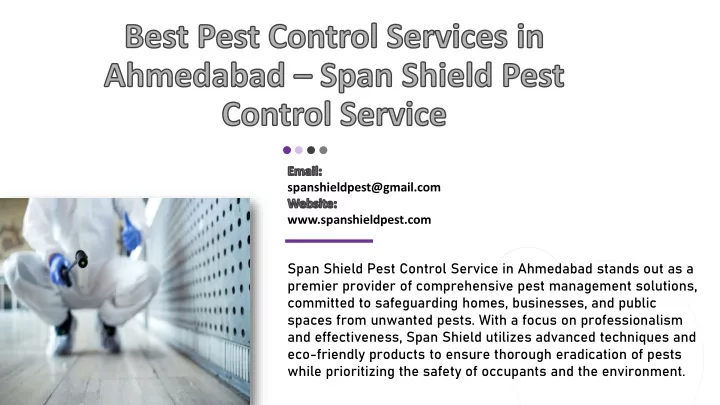 best pest control services in ahmedabad span shield pest control service