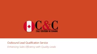 outbound lead qualification service enhancing sales efficiency with quality leads
