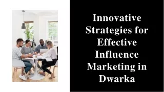 innovative strategies for effective influence