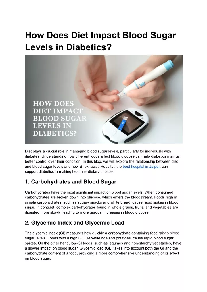 ppt-how-does-diet-impact-blood-sugar-levels-in-diabetics-powerpoint