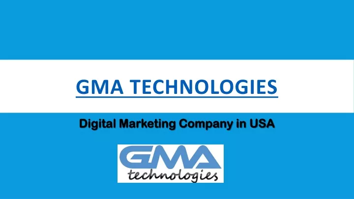 gma technologies