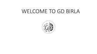 welcome to gd birla