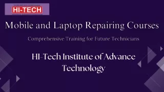 hi tech institute of advance technology