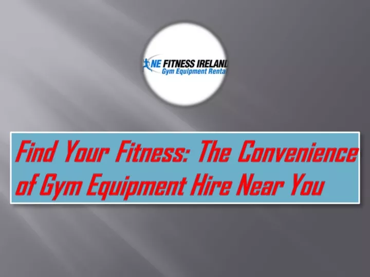 find your fitness the convenience