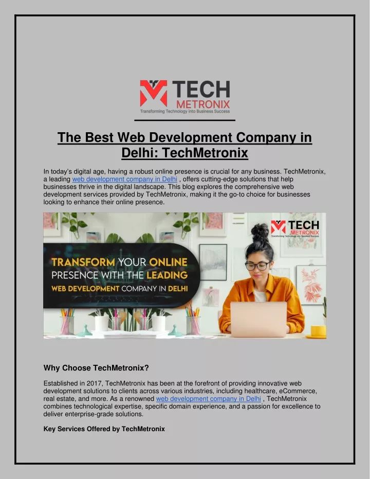 the best web development company in delhi