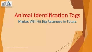 Animal Identification Tags market