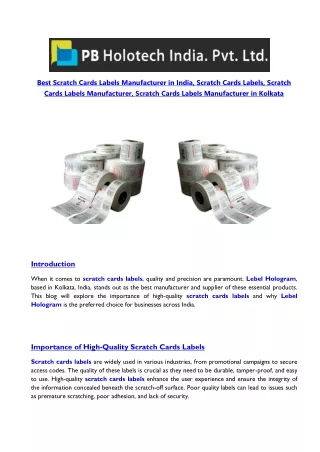 Best Scratch Cards Labels Manufacturer in India, Scratch Cards Labels, Scratch Cards Labels Manufacturer, Scratch Cards