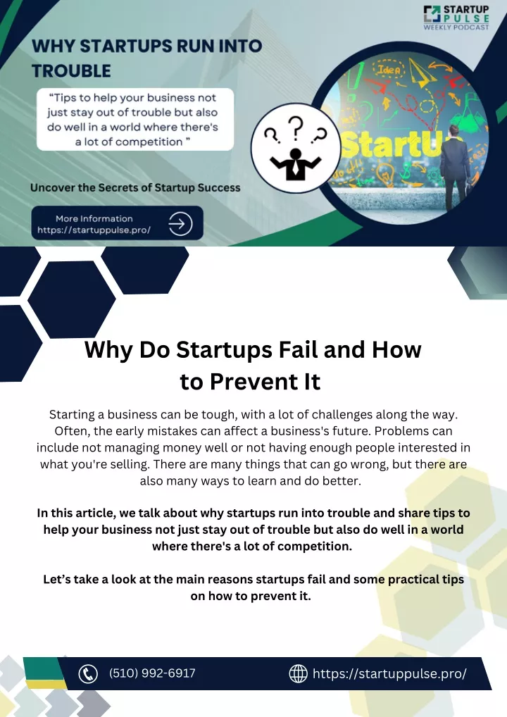 PPT - Why Do Startups Fail and How to Prevent It (1) PowerPoint ...