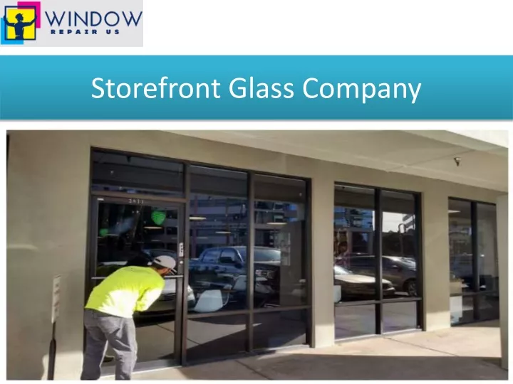 storefront glass company