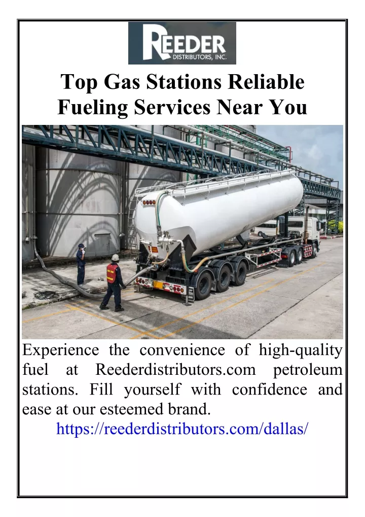 top gas stations reliable fueling services near