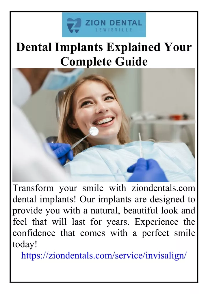 dental implants explained your complete guide