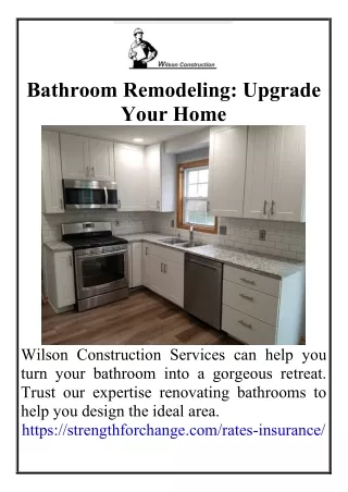 Bathroom Remodeling Upgrade Your Home