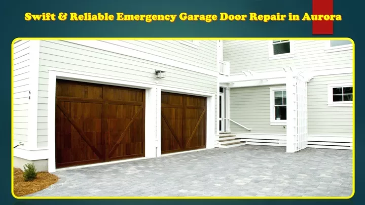 swift reliable emergency garage door repair