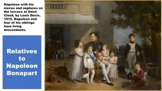 napoleon with his nieces and nephews