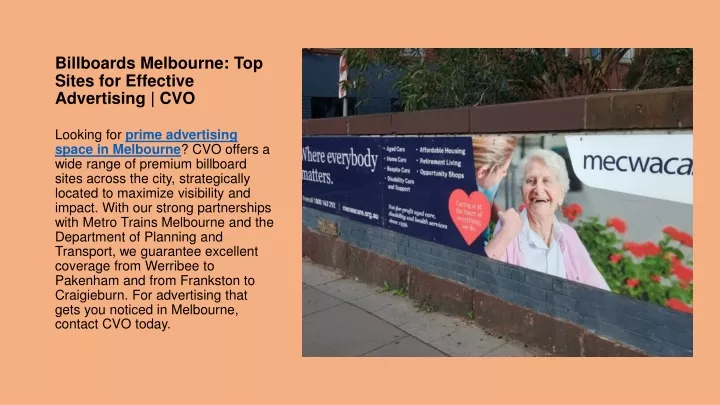 billboards melbourne top sites for effective advertising cvo