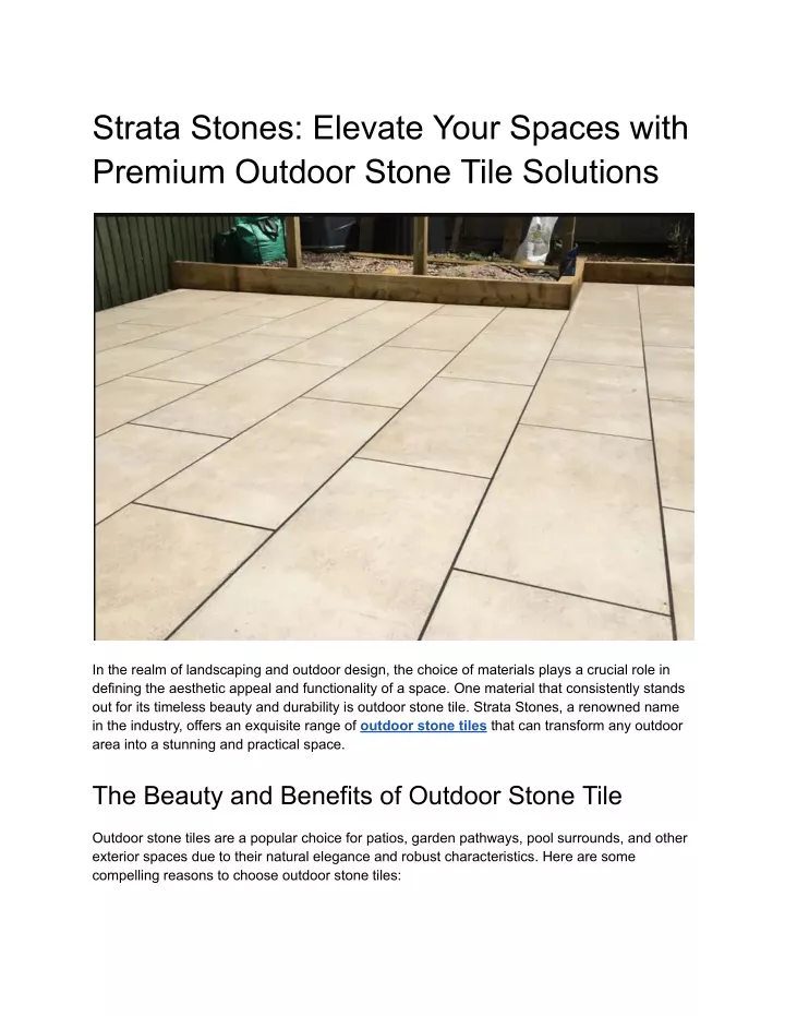 strata stones elevate your spaces with premium