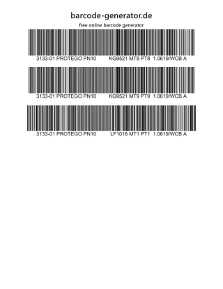 Barcode Generator - your generated barcodes