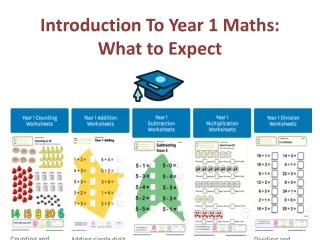 Introduction To Year 1 Maths What to Expect