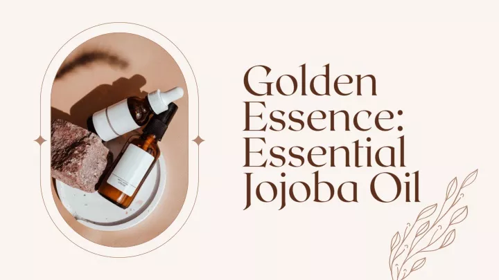 golden essence essential jojoba oil