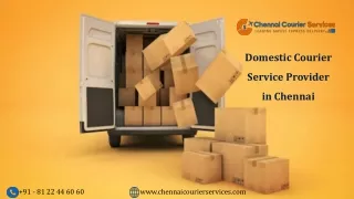 Best Domestic Courier Booking Company in Chennai