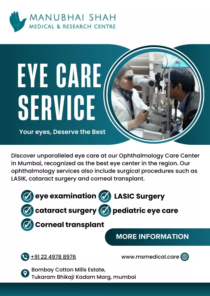 eye care service your eyes deserve the best