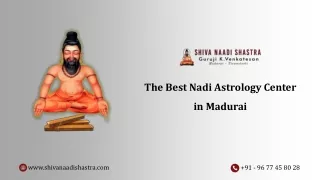 Nadi Astrology Center in Madurai - Shiva Nadi Shastra