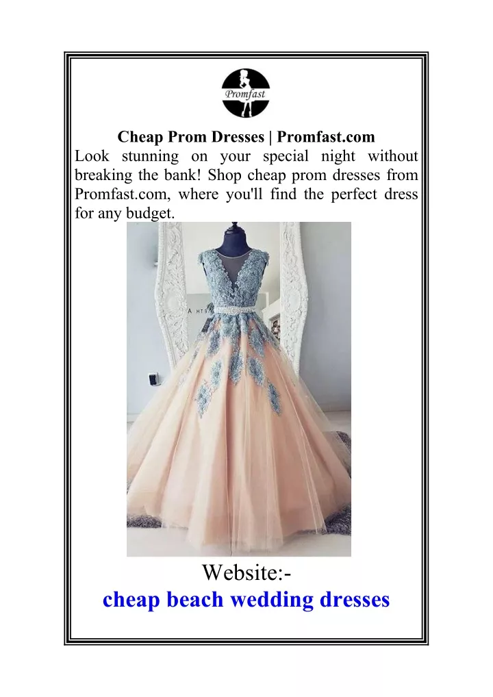 cheap prom dresses promfast com look stunning