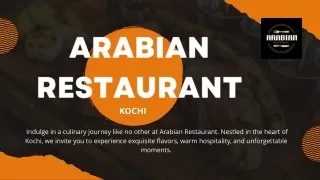 ARABIAN RESTAURANT