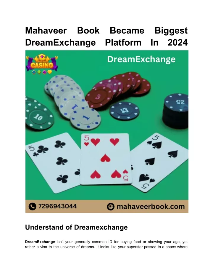 mahaveer dreamexchange