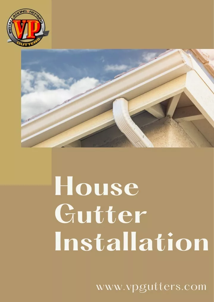 house gutter installation