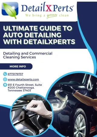 Ultimate Guide to Auto Detailing with DetailXPerts