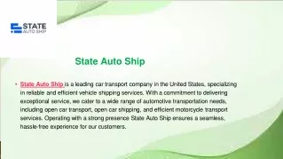 State Auto Ship