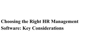 Choosing the Right HR Management Software_ Key Considerations