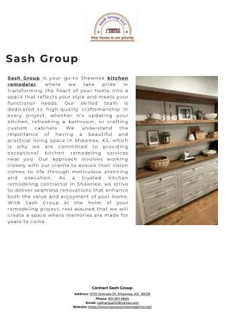 Sash Group