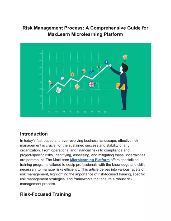 risk management process a comprehensive guide