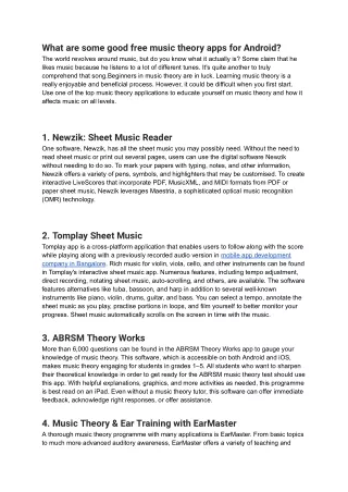 What are some good free music theory apps for Android_ (1)