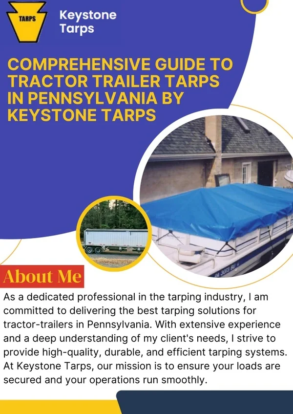 Best Tractor Trailer Tarps in Pennsylvania by Keystone Tarps