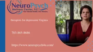 Top Therapists For Depression In Virginia - Neuropsych4U