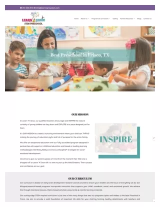 After School Programs For Kids - Learn N Grow - Homepage