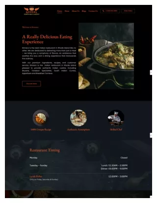 South Indian Restaurant Rhode Island - Kinnera Indian Restaurant - Homepage
