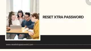 reset xtra password