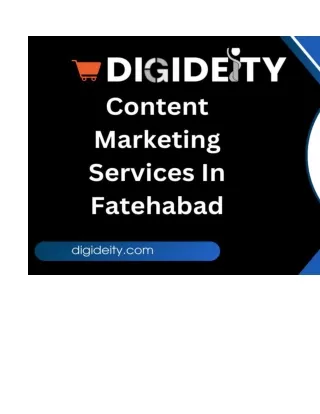 Content Marketing Agency In Fatehabad, Haryana