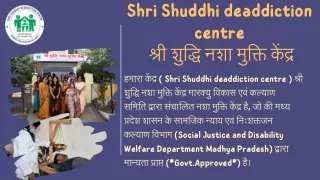 Shri Shuddhi deaddiction center