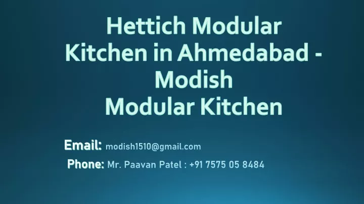 email modish1510@gmail com phone mr paavan patel 91 7575 05 8484