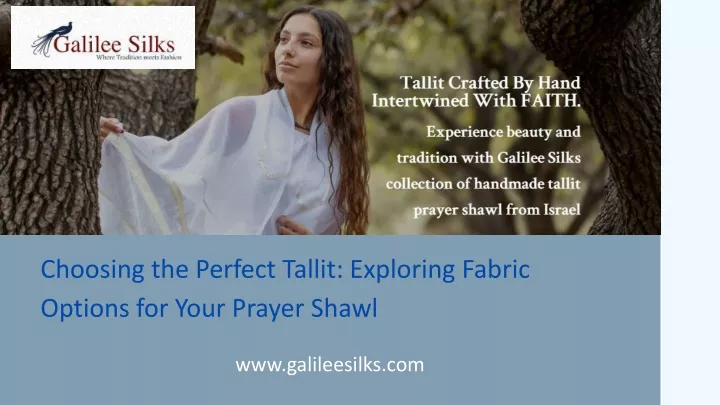 choosing the perfect tallit exploring fabric