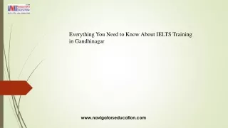 Everything You Need to Know About IELTS Training in Gandhinagar