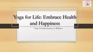 Yoga Bliss: Journey to Inner Peace