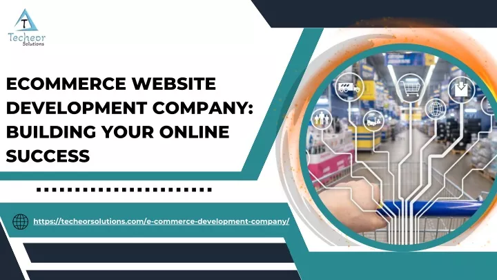 ecommerce website development company building